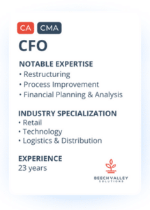 CFO with CA and CMA certification. Notable skills in restructuring, process improvement, and financial planning and analysis. Industry specialization in retail, technology, and logistics and distribution. 23 years of experience. 